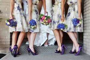 Floral-bridesmaids-dresses